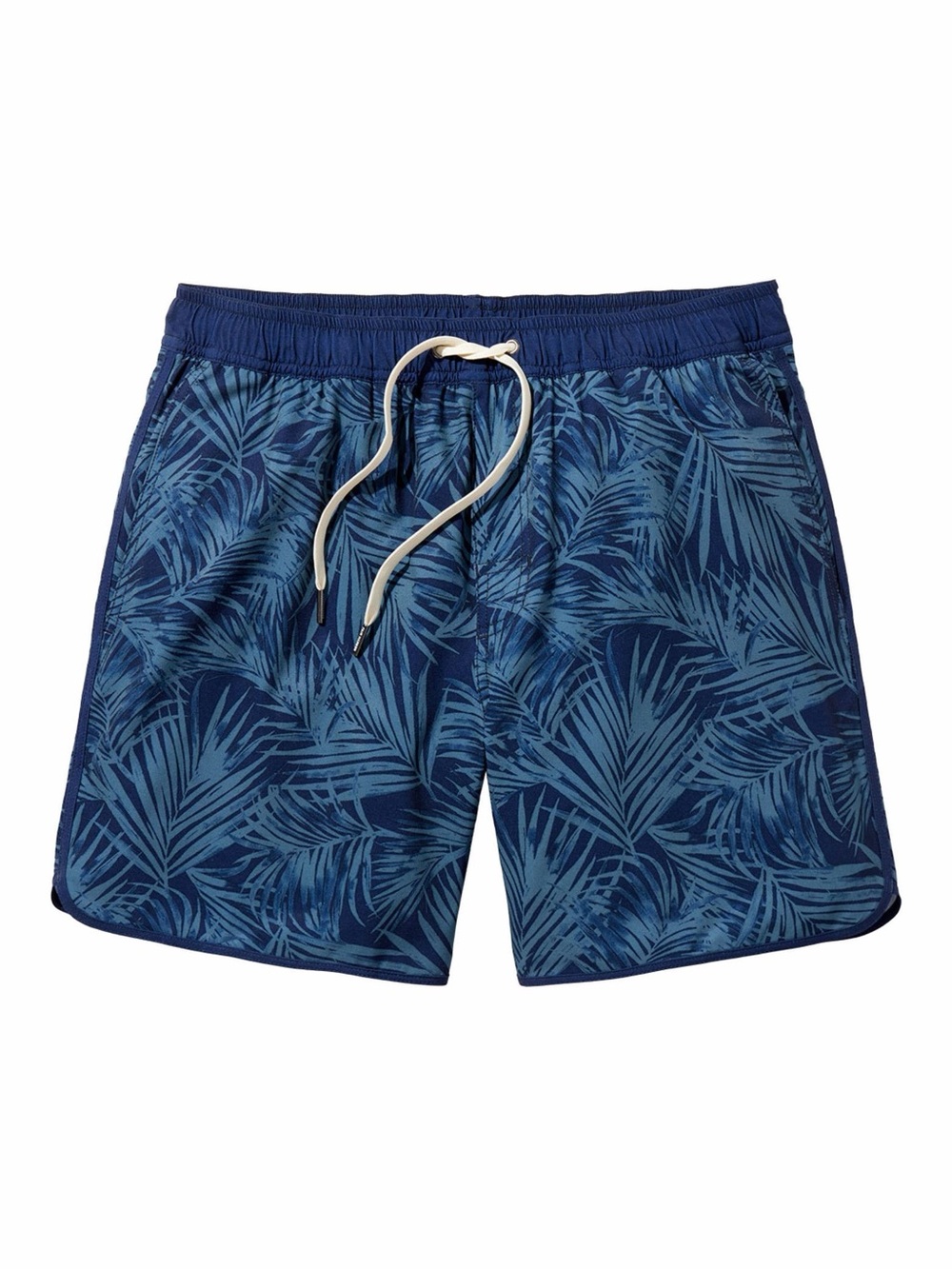 Fair Harbor "The Anchor" 8" Swim Trunks Grey Floral (L 33/34)